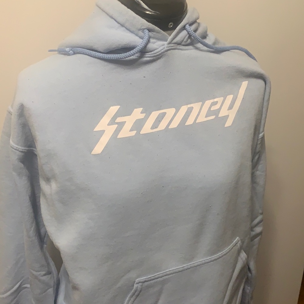 Stoney sweatshirt, graphic music merch hip hop Post Malone